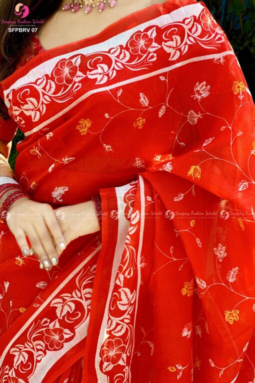 Premium soft silk saree - Image 3