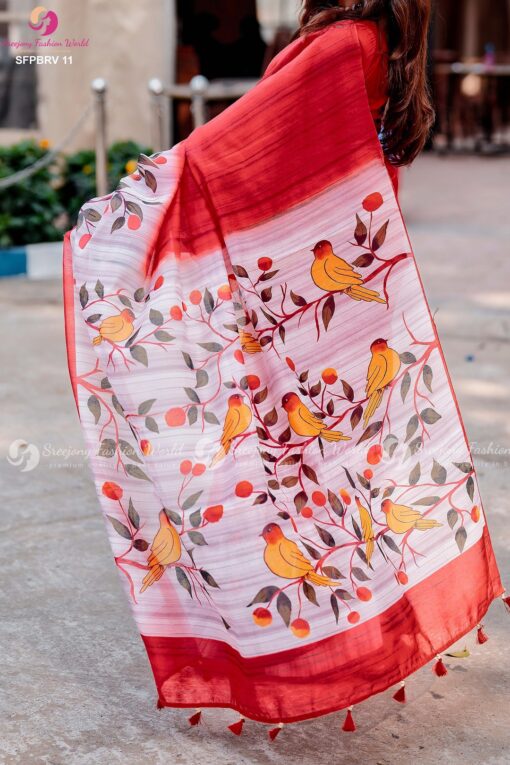 Premium soft silk saree - Image 2
