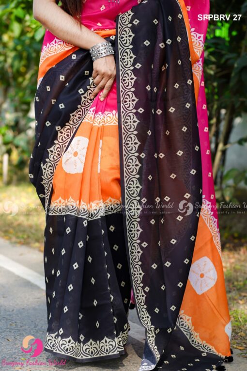 Premium soft silk saree - Image 3