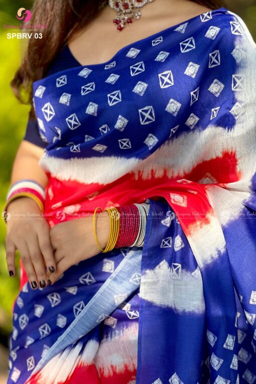 Premium soft silk saree - Image 3
