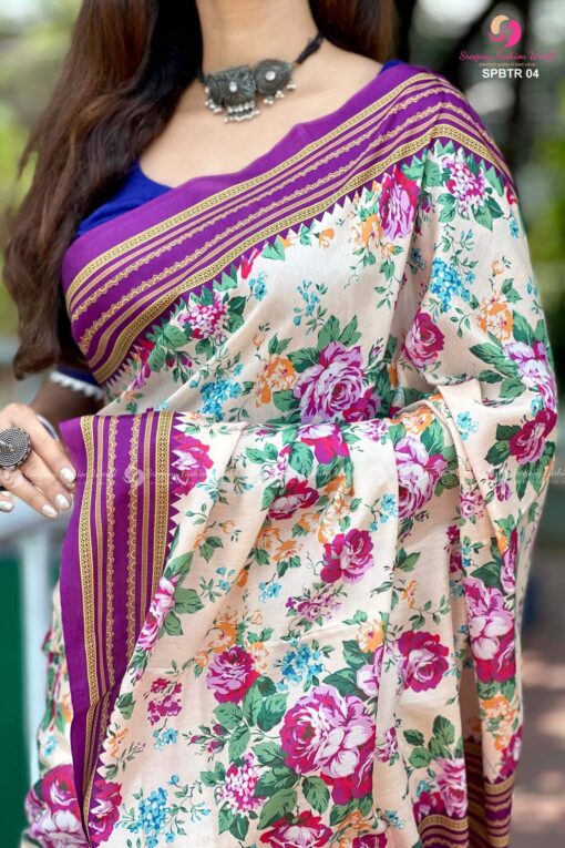 Topetor Soft Silk Saree - Image 2