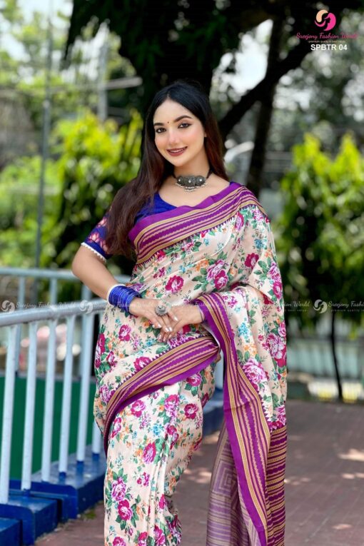 Topetor Soft Silk Saree - Image 3