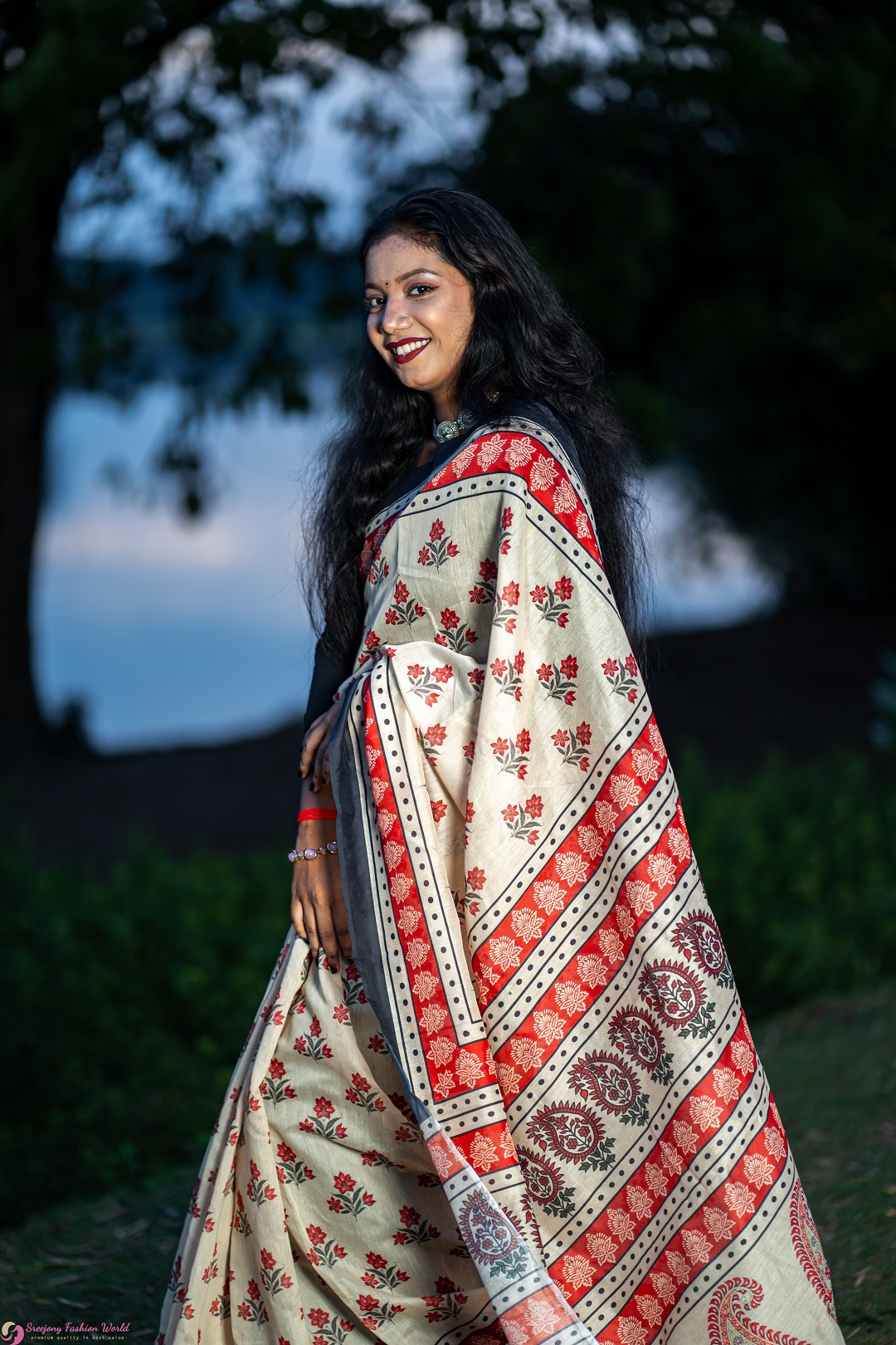 Tangail Silk Saree - Image 4