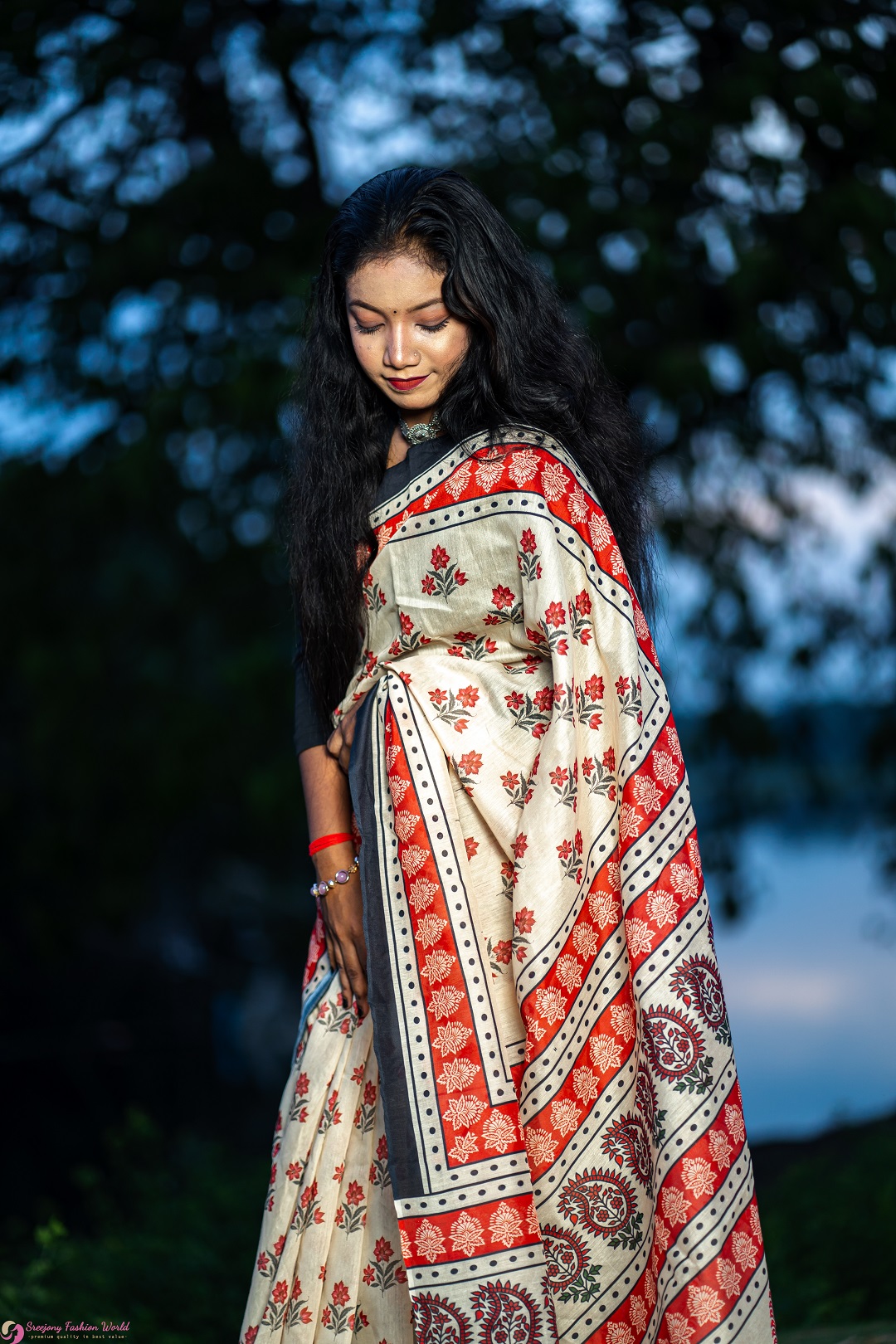 Tangail Silk Saree - Image 5