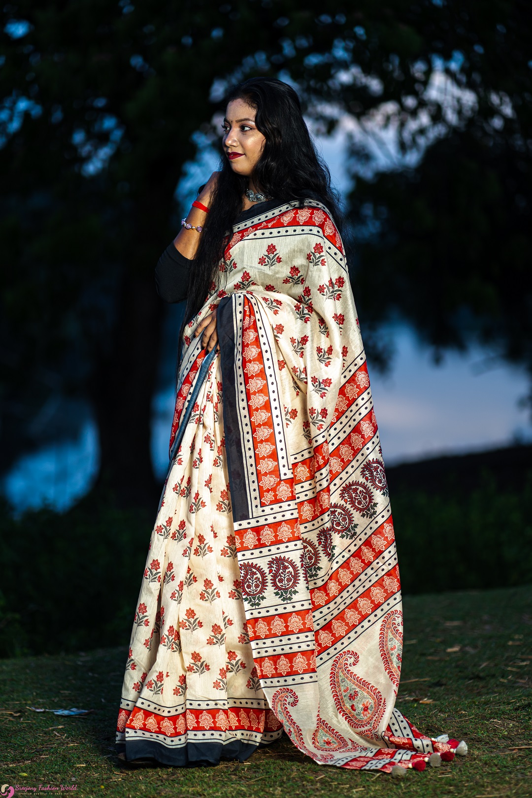 Tangail Silk Saree - Image 6