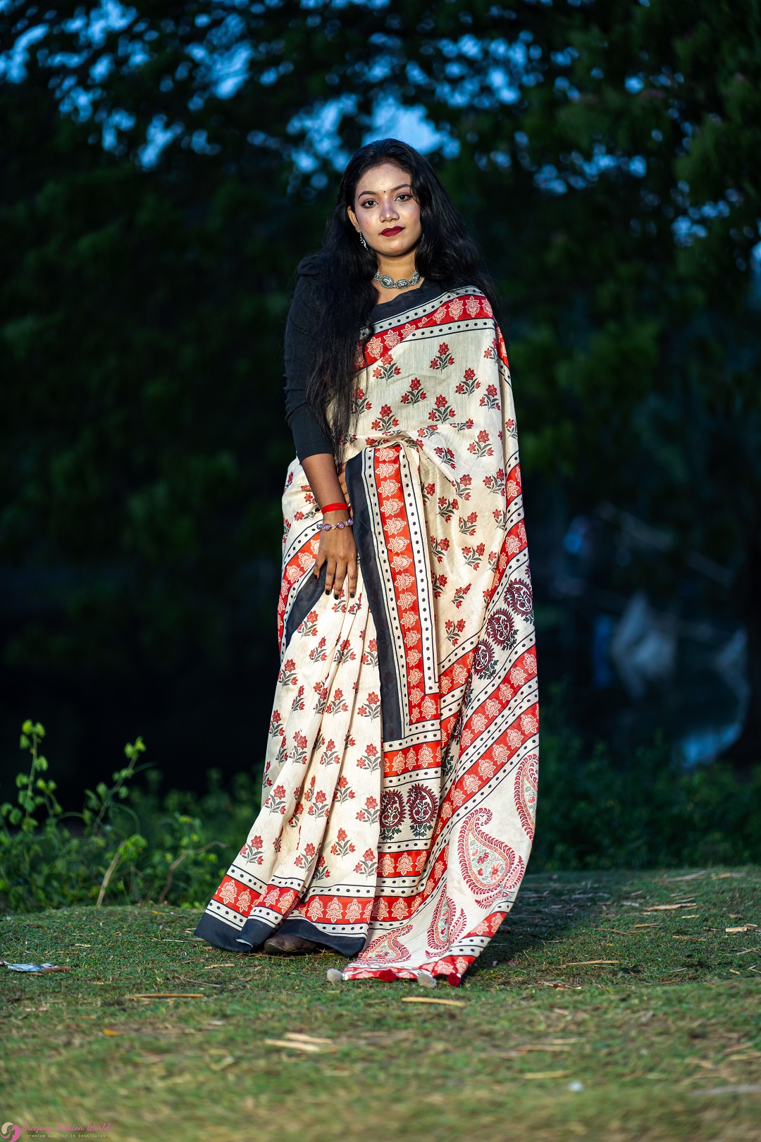 Tangail Silk Saree