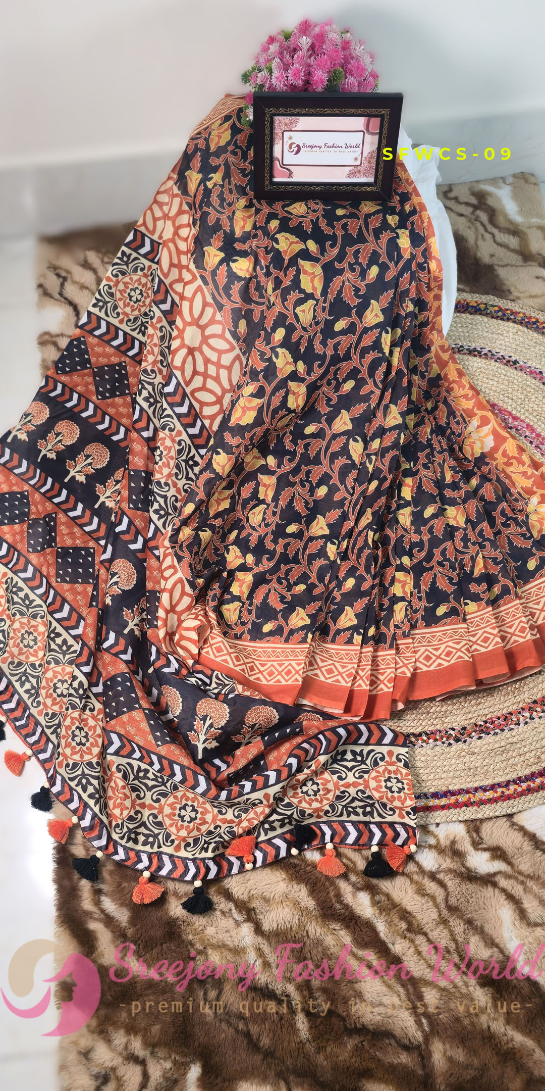 Tangail Silk Saree - Image 2