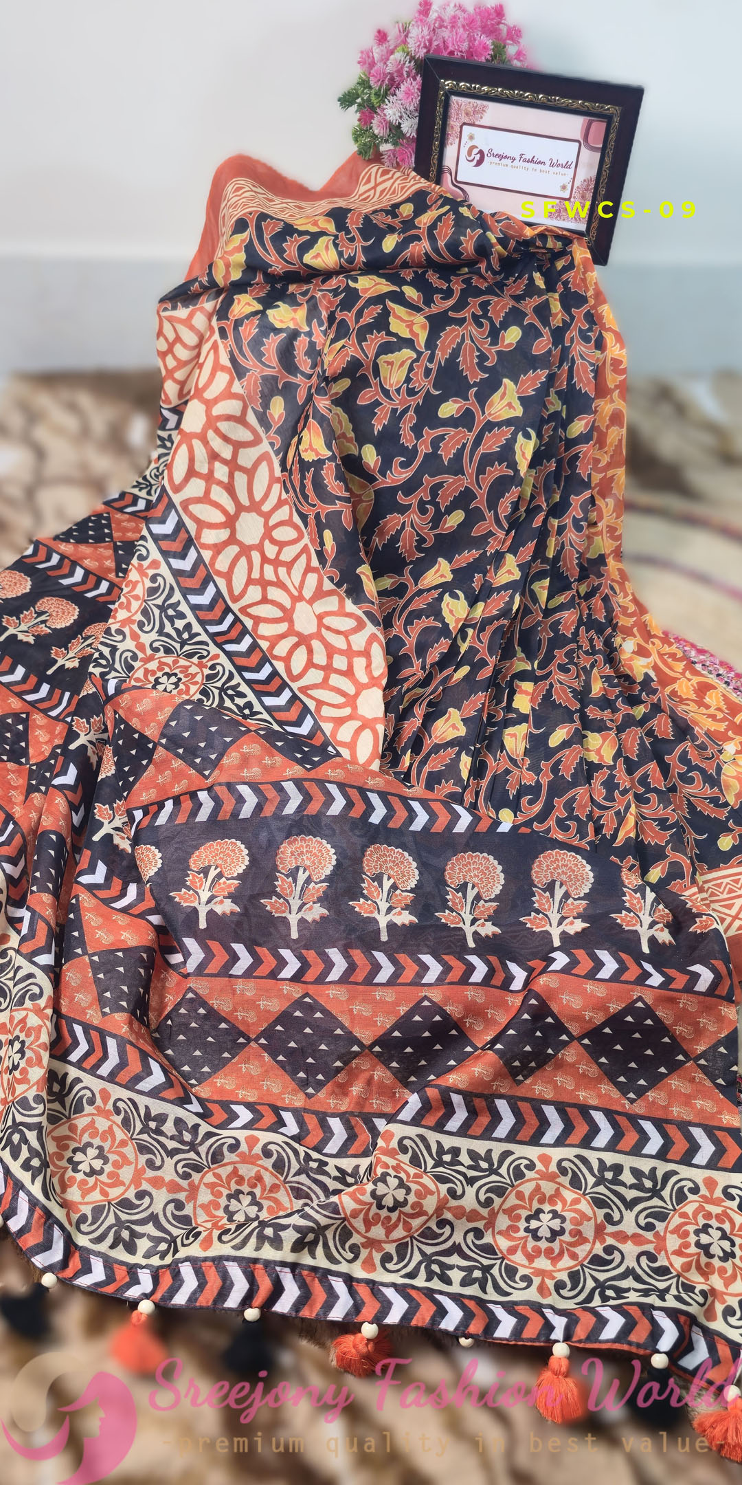 Tangail Silk Saree - Image 4