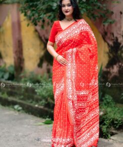 Glossy Silk Saree
